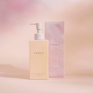 THREE 平衡潔膚卸妝油【櫻花限定版】